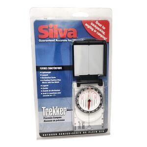 SILVA TREKKER PRECISION COMPASS Model 420 Outdoor Series Hiking Hike NIB Sealed